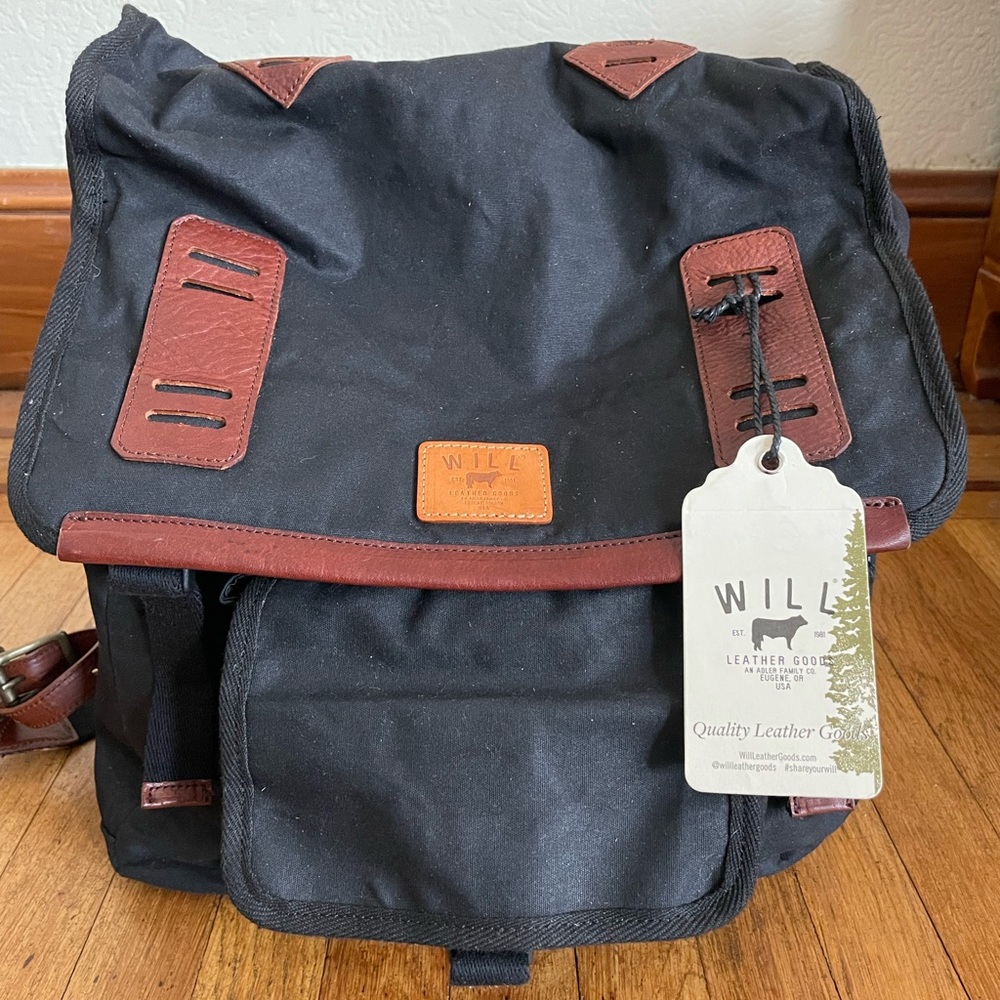 Will Leather River Rucksack